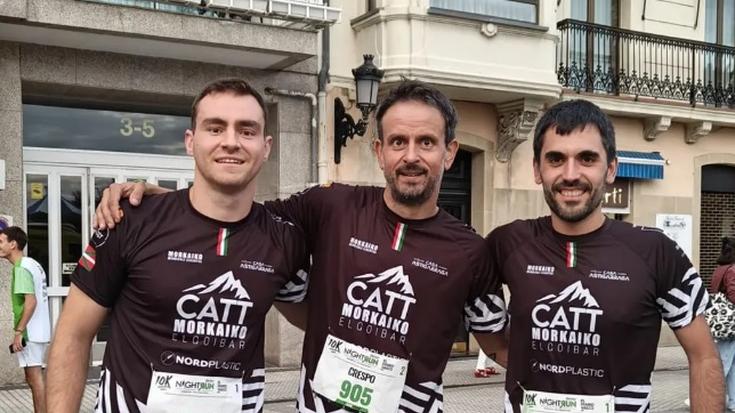 Julen Salaberria bosgarren postuan sailkatu da Donostiako Binter NightRun lasterketan