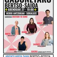 Gabonetako bertso saioa