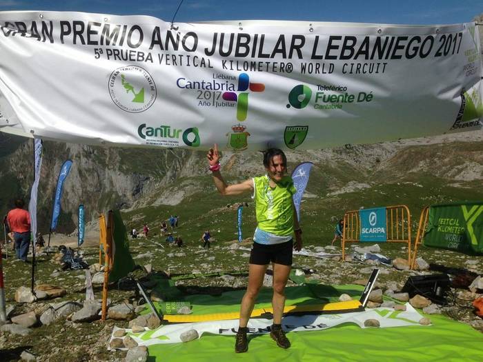 Maite Maiora nagusi Fuente De-ko kilometro bertikalean; Lariz eta Lendinez podiumean