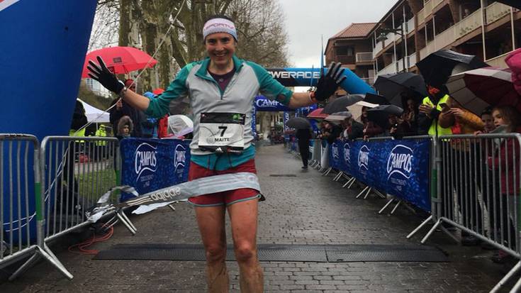 Maite Maiora gailendu da Donostia eta Hondarribia arteko Talaia Trail mendi lasterketan
