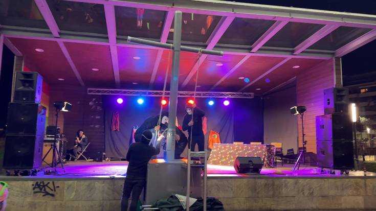 Morkaikuko gurutzea bota dute inauterietan