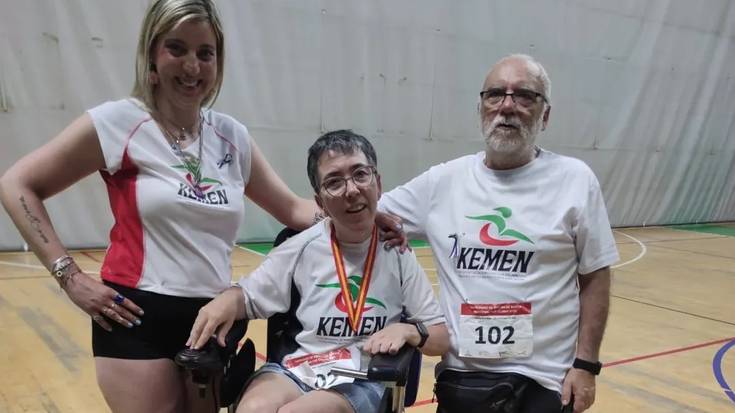 Amagoia Arrieta zilarrezko domina kolkoratuta bueltatu da Espainiako Boccia Txapelketatik
