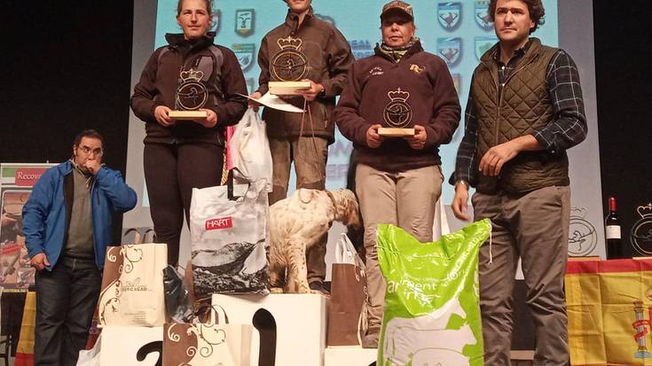 Leire Egaña txapeldunorde Espainiako Ehiza Xehe Txapelketan