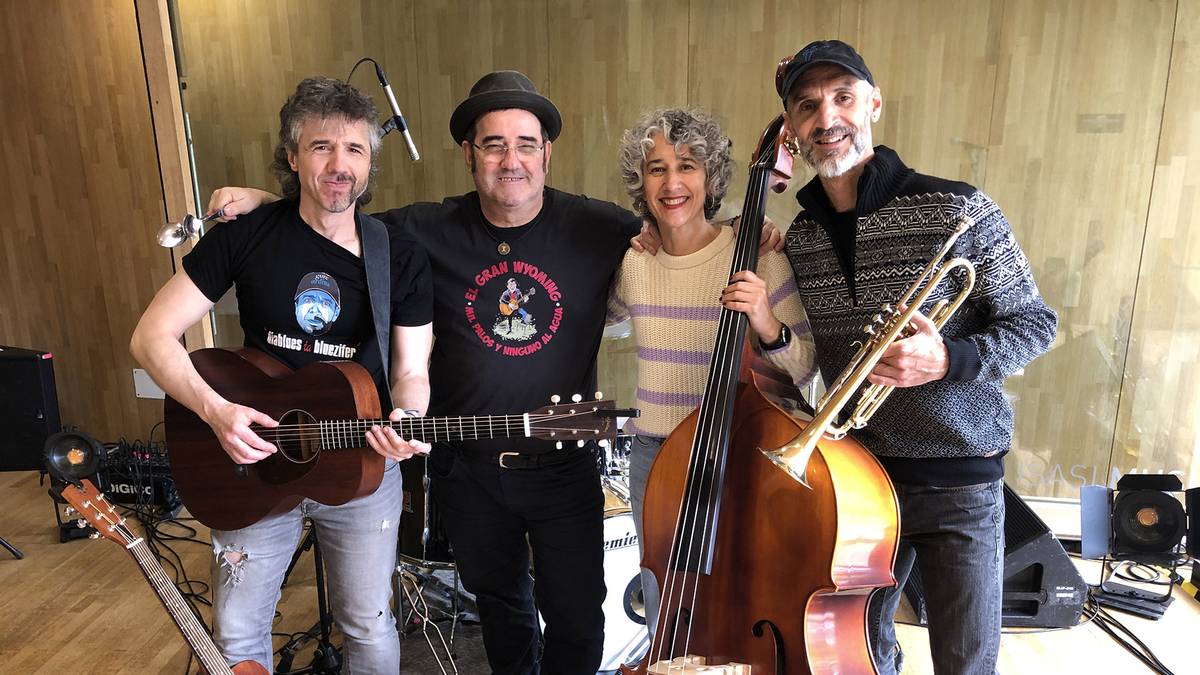 Zapatu eguerdian Diablues & Bluezifer taldeak Bergarako Bluesa ekarriko du Plaza Barrira
