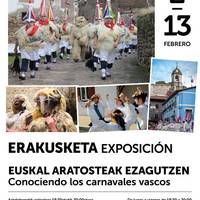 Erakusketa: "Euskal aratosteak ezagutzen"