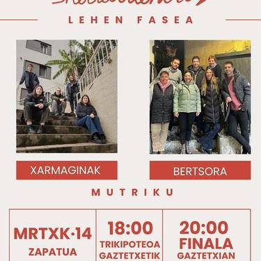 Gipuzkoako herriarteko bertsolari txapelketa (Debabarreneko finala)