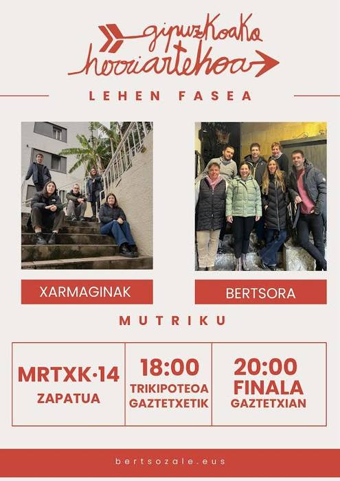 Gipuzkoako herriarteko bertsolari txapelketa (Debabarreneko finala)