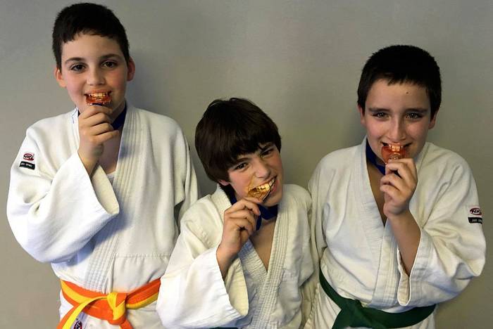 Judoka elgoibartarrek hiru domina eskuratu zituzten Gipuzkoako txapelketan