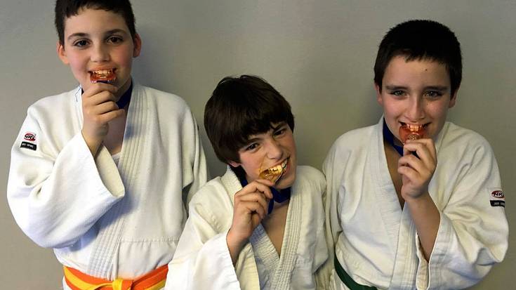 Judoka elgoibartarrek hiru domina eskuratu zituzten Gipuzkoako txapelketan