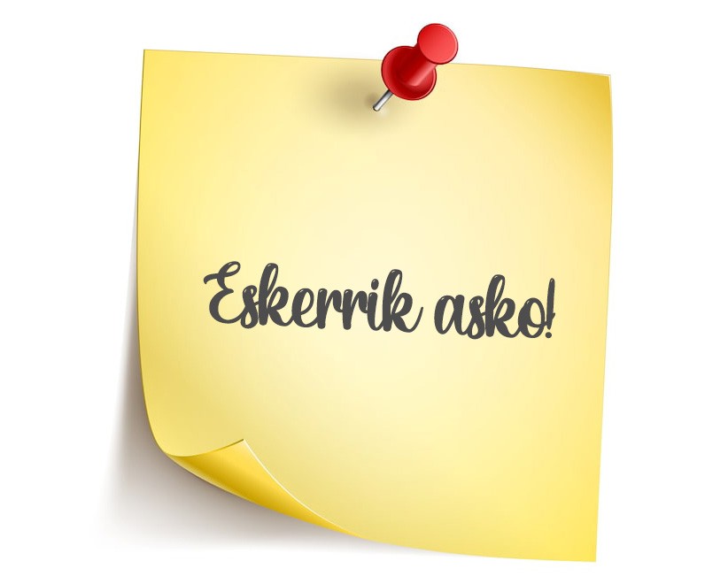 Mila esker denoi!