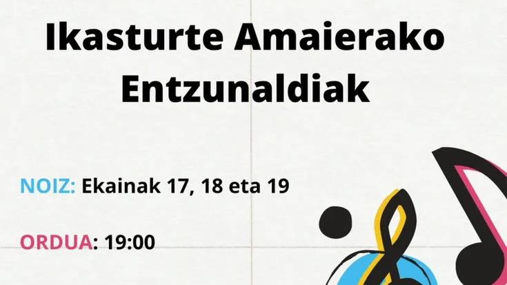 Ikasturte Amaierako Entzunaldiak (Alboka Musika Eskola)