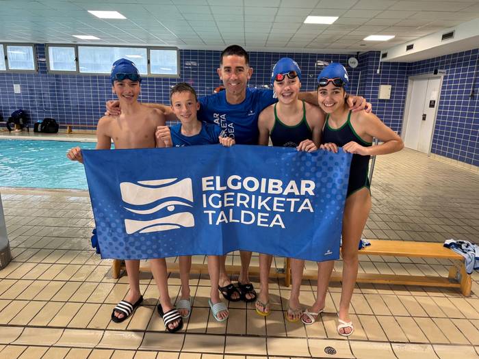 Emaitza onak lortu dituzte Elgoibarko igeriketa taldekoek