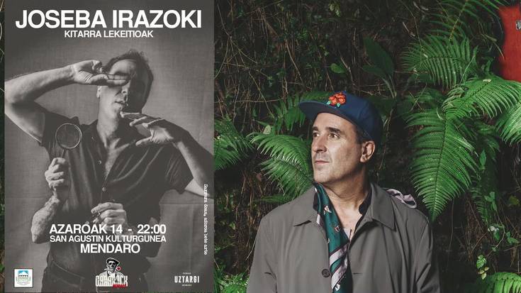 Joseba Irazokiren kontzertuarekin itxi du Gararockek aurtengo programazioa