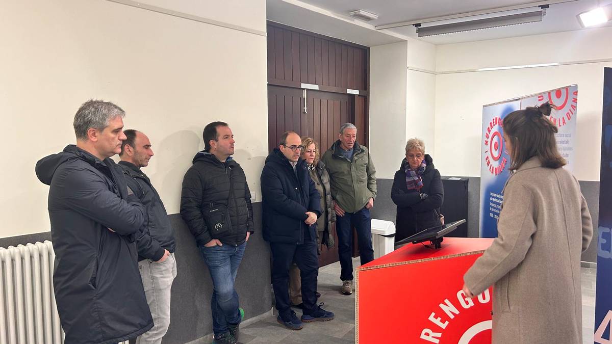 Otsailaren 15era arte egongo da ikusgai 'Zu hurrengoa - En la diana' erakusketa