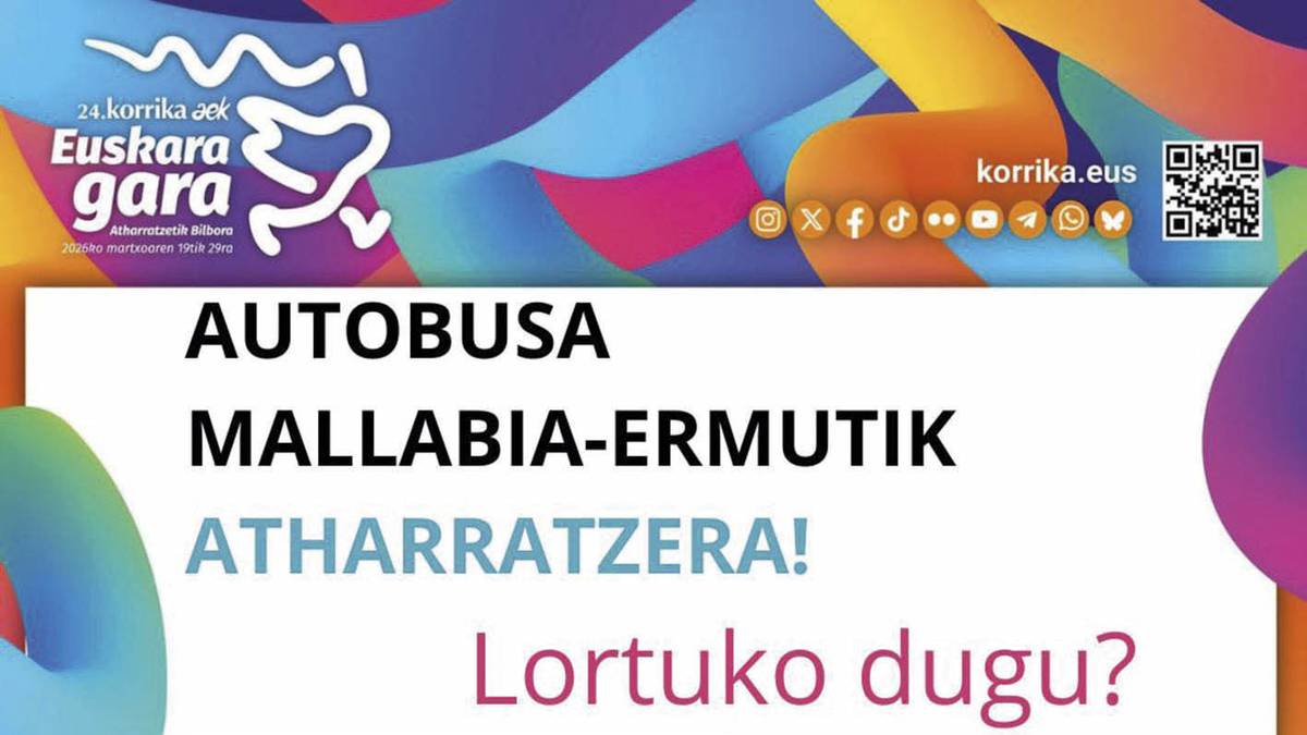 Autobusa antolatzeko asmoa dago Korrikaren hasiera ikustera joateko