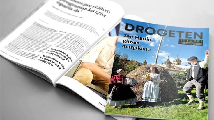 Urriko 'Drogetenitturri' aldizkariaren edizio digitala irakurgai