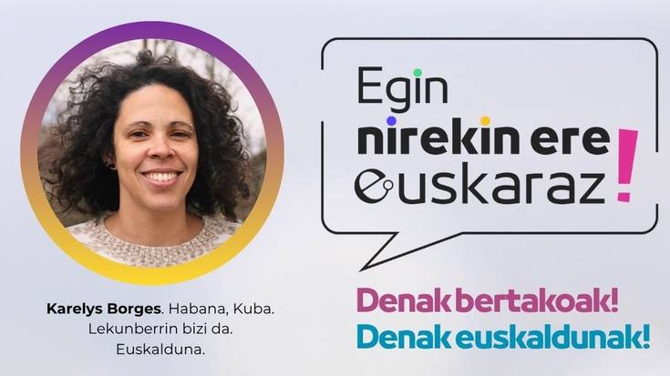 Kanpotik etorri eta euskara ikasten ari direnei aitortza egingo die UEMAren 'Egin nirekin euskaraz' kanpainak