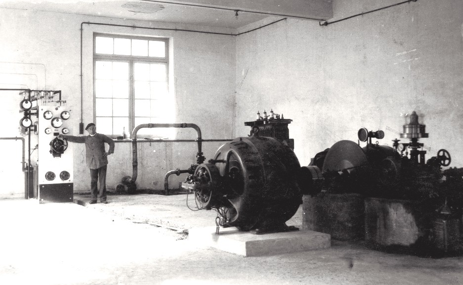 1947: Artzabalgo zentral elektrikoa
