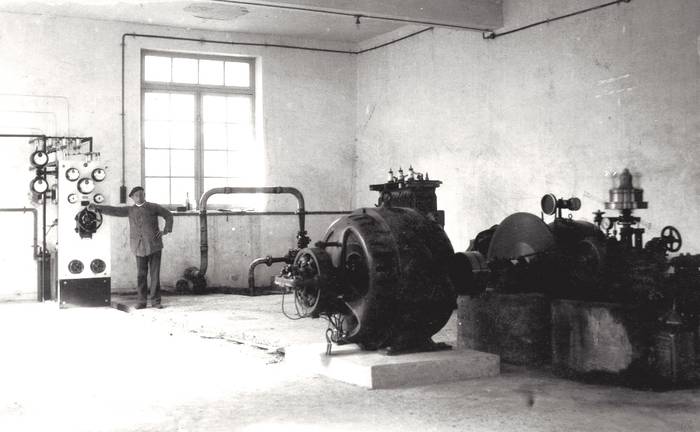 1947: Artzabalgo zentral elektrikoa