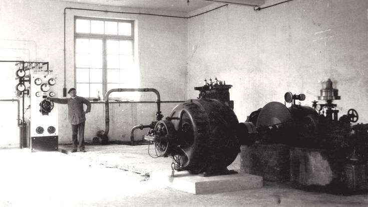 1947: Artzabalgo zentral elektrikoa