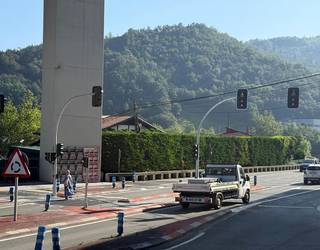 Martxan da Arriaga auzoko semaforoa