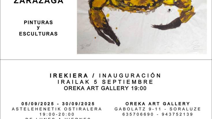 Alfredo Zarazagaren erakusketa