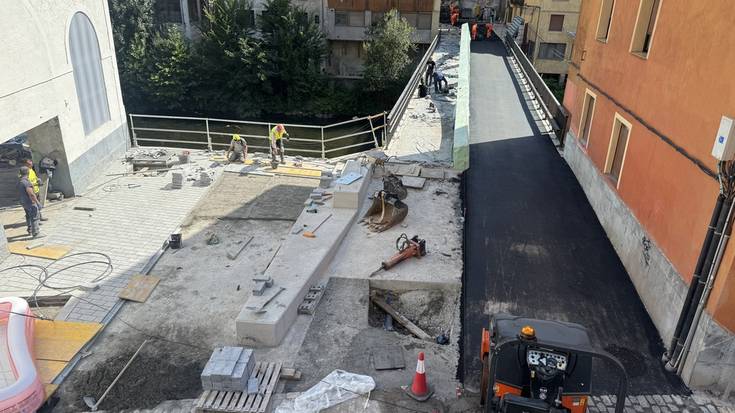 Gabolatseko zubia amaitzear