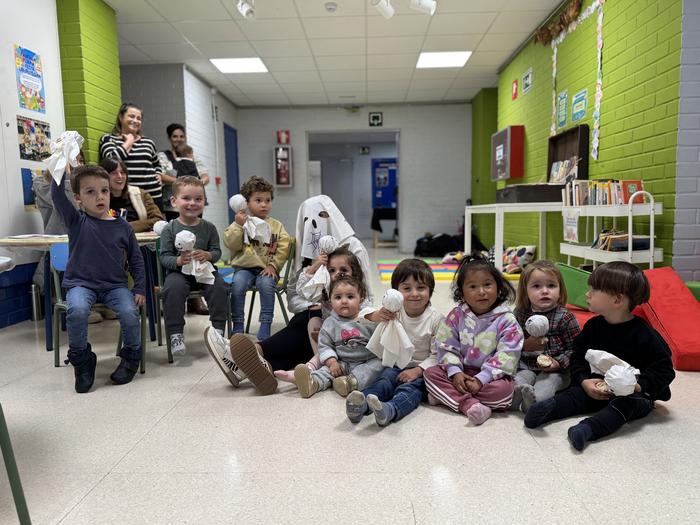 100 ume inguru ibili ziren Gaba Baltza prestatzen