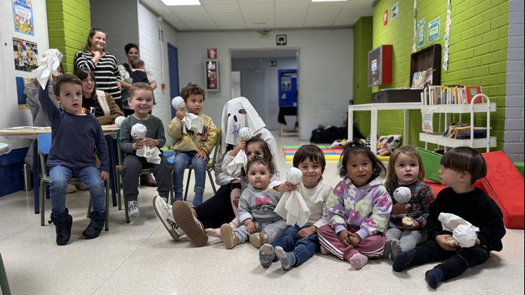 100 ume inguru ibili ziren Gaba Baltza prestatzen