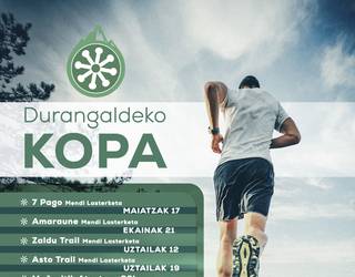 Zazpi Pago mendi-lasterketa Durangaldeko Koparen baitan egongo da