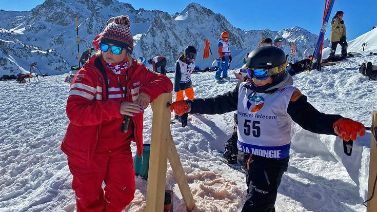 Ibon Baskaranek garaipen batekin estreinatu du snowboard lehiaketetan hasi duen ibilbidea