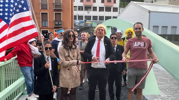 Osintxuarrek “inauguratu” dute zubi berria