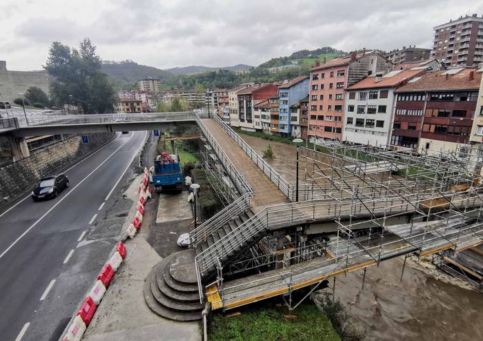 King-kong zubia berritzeko lanek eragina edukiko dute N-634 errepideko trafikoan