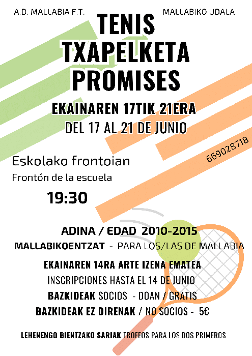 PROMISES Tenis Txapelketa