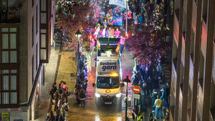 Zubiarre kalea bete zuen Korrikak