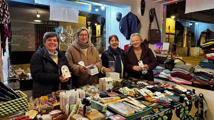 Zabalik dago bidezko merkataritza bultzatzeko Gabonetako elkartasun denda