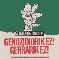 'Genozidiorik ez! Gerrarik ez!' mobilizazioa