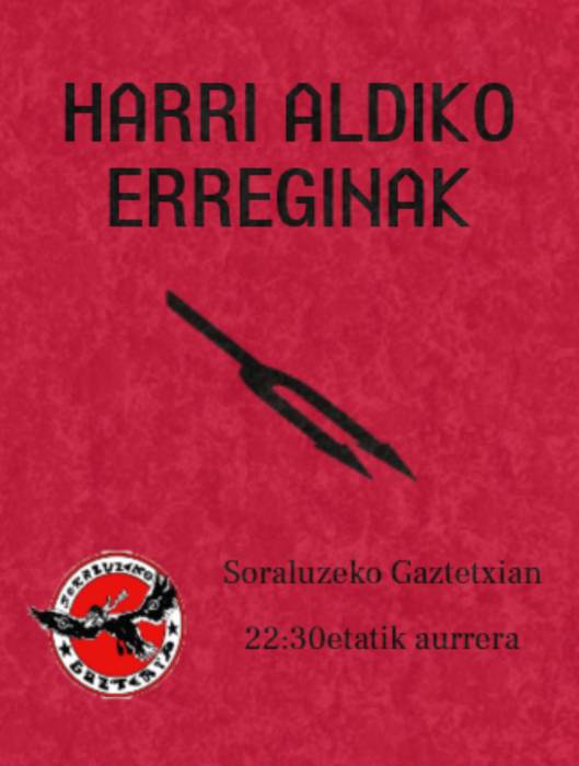 Bertsio gaua Gaztetxean: Harri aldiko erreginak