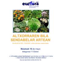 Eusfera: "Altxorraren bila sendabelar artean"