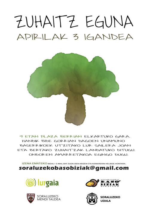 Zuhaitz Eguneko landaketa familiarekin