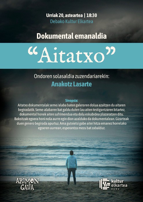 'Aitatxo' dokumentalaren proiekzioa