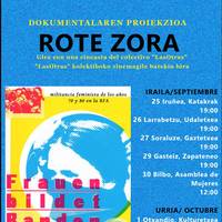 Proiekzioa: "Rote Zora" (dokumentala)