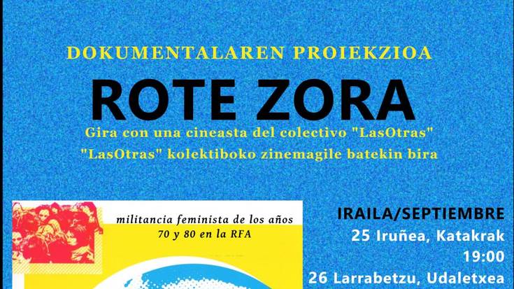 Proiekzioa: "Rote Zora" (dokumentala)