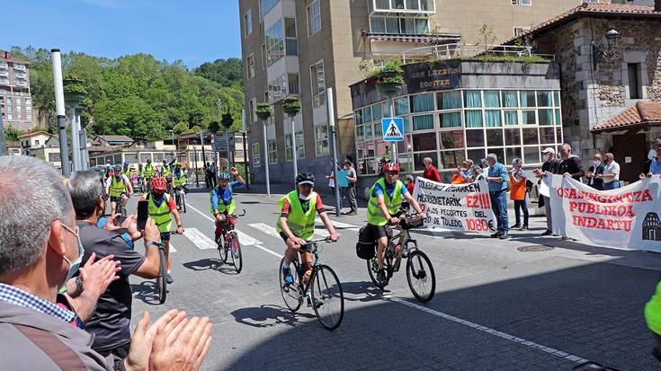 Euskal Herriko pentsiodunen bizikleta martxa ekainaren 14an ailegatuko da Elgoibarrera