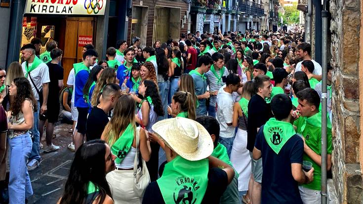 Sasiainen eta Burunzaren adierazpenak eta festaren hasiera