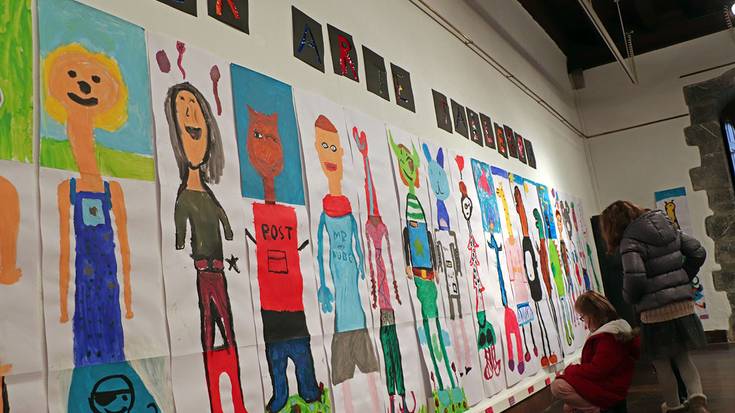 Egur Arte Tailerreko ikasleen lanak, ikusgai Kultur Etxean