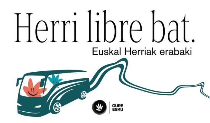 Autobusa jarri dute Mendarotik Gure Esku-k deituta Bilbon egingo den mobilizaziorako