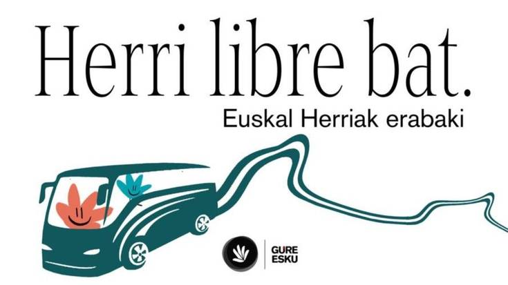 Autobusa jarri dute Mendarotik Gure Esku-k deituta Bilbon egingo den mobilizaziorako