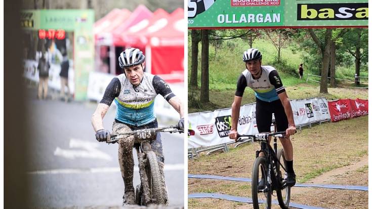 Azibar Iraolagoitia podiumera igo da beteranoetan Green Series mendi bizikleta txapelketan