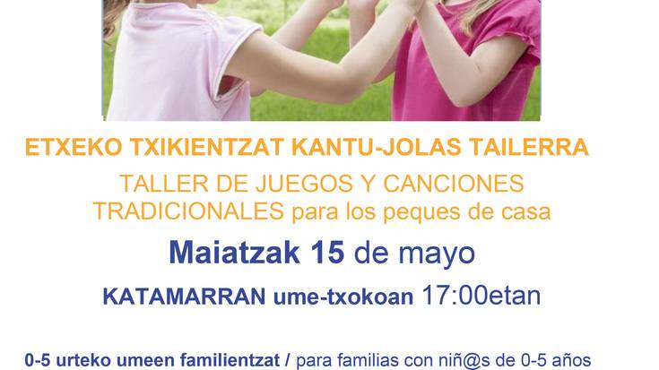 Eusfera: kantu-jolas tailerra familientzat